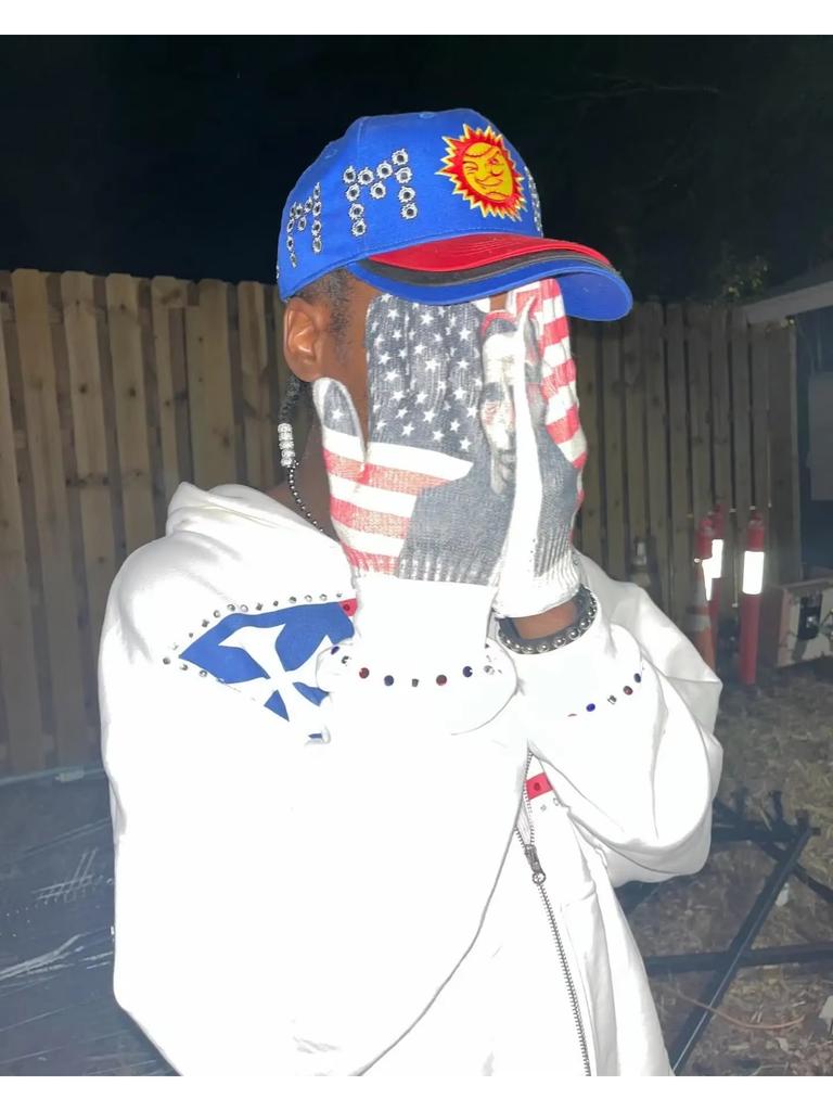 Американская мода уличная одежда готический флаг стразы вышитая молния толстовка с капюшоном Y2k сращивание большой свободный хлопковый свитшот