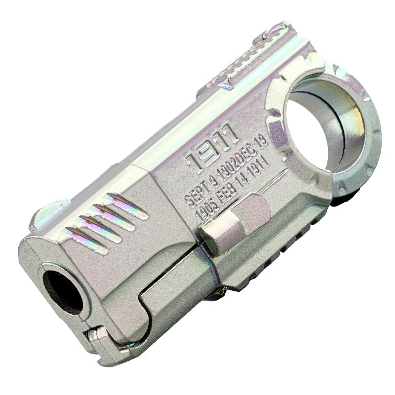 Кольцо пистолет мягкий пулевой пистолет портативный мини 3D декомпрессионный снаряд выброс сплав уличный забавный игрушка мальчик подарок на день рождения игрушки-фиджет