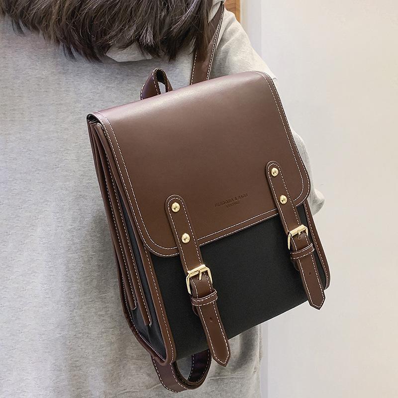 Женский новый осенне-зимний универсальный рюкзак в стиле ретро, британский, высокого класса, школьная сумка для колледжа