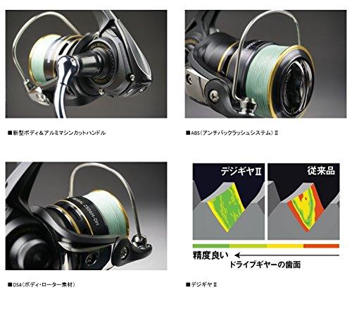 DAIWA Spinning Reel (with Line) 16 Regal PE Line Included (2016 Model)