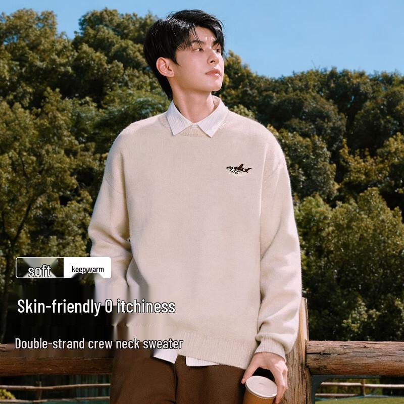 Baleno Men's Winter Knit Round Neck Sweater