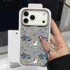 Модный Чехол В Морском Стиле С Рисунком Китов Для iPhone 17 16 Pro Max Роскошная Матовая Силиконовая Крышка С Текстурой Кожи Для iPhone 15 14 13 Pro Max 11 16e 17e