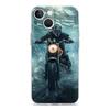 Чехол для телефона iPhone 17 Air Cases iPhone 16 15 12 13 14 Pro Max SE 7 8 Plus iPhone11 Прозрачный Мягкий Чехол Крутой мотоцикл