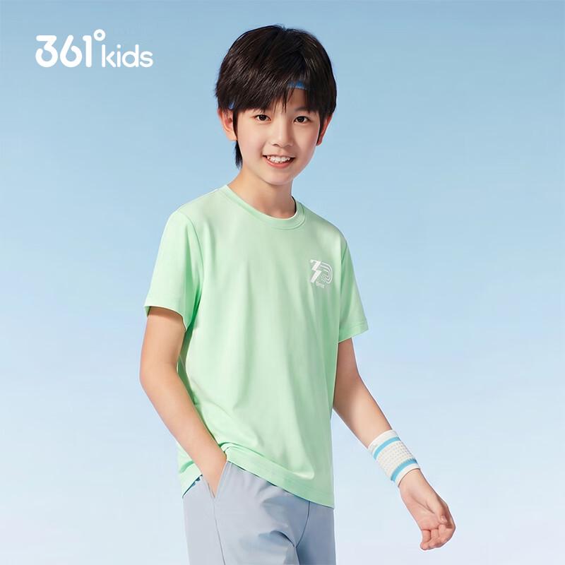 361° Boys' Quick-Dry Sporty Short-Sleeve T-Shirt