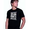 Short Sleeve White Or Black 100% Cotton Unisex T-Shirt With Funny, Ironic "At Least I Don'T Think Out Loud" Print, Gift Idea, Suitable For All