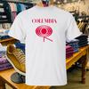 Футболка с логотипом Columbia Records Смешная S-5XL