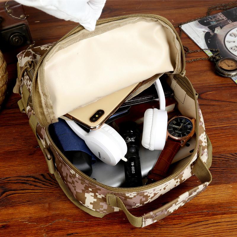 Мужская уличная сумка через плечо нагрудная велосипедная многофункциональная сумка через плечо