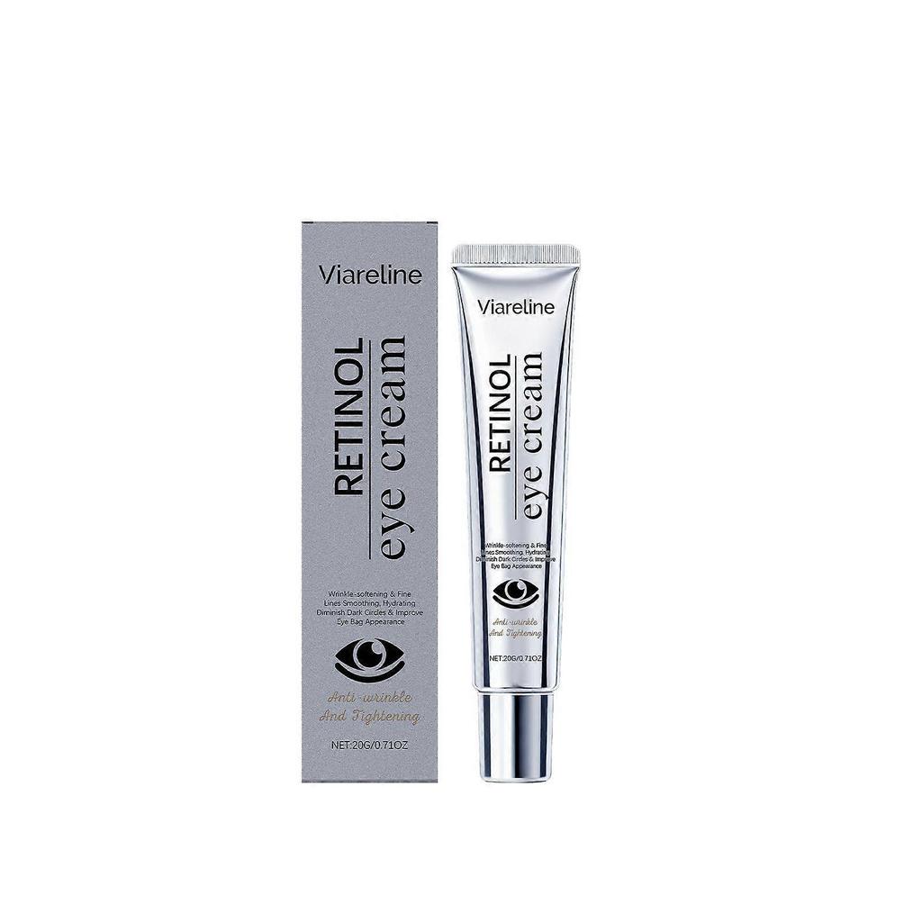 Retinol Under Eye Cream - Instant Eye Tightener for Men & Women, Dark Circles, Puffiness & Wrinkles, Anti-Aging Eye Cream for Fine Lines, 20g