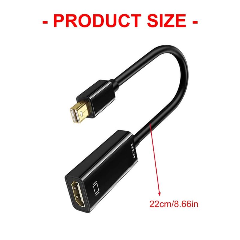 Позолоченные Мини-конвертеры в HDMI 4K60Hz Синхронизация Аудио Кабель для Проекторов, Телевизоров, Дисплеев, Стриминговых Устройств