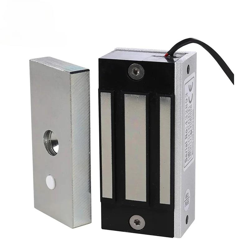 12 В 60 кг Электронный Электромагнитный Замок Безотказный EM Замки Удерживающая Сила Электромагнитный Для Доступа Входа В Дверь