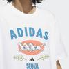 Adidas Футболка унисекс Seoul Tee Daily из хлопка с коротким рукавом