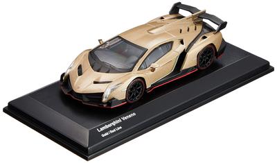 Bunka Original Scale Mini Car Series Lamborghini Veneno Gold Готовый продукт 1/64