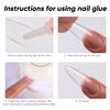 1 шт. DIY Press On Nails Доступный прочный клей для ногтей УФ-гель Акриловые типсы для ногтей Инструменты для дизайна ногтей