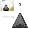 Black Outdoor Hanging Storage Net With Hook Mesh Organizer Hanging Basket Net  Tableware Storage