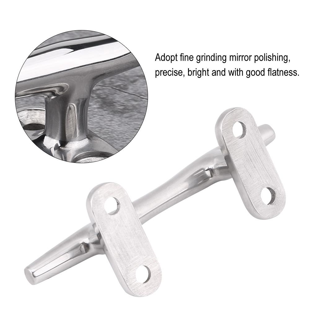 4 Inch Heavy Duty Boat Hollow Base Cleat Stainless Steel for Marine Yacht