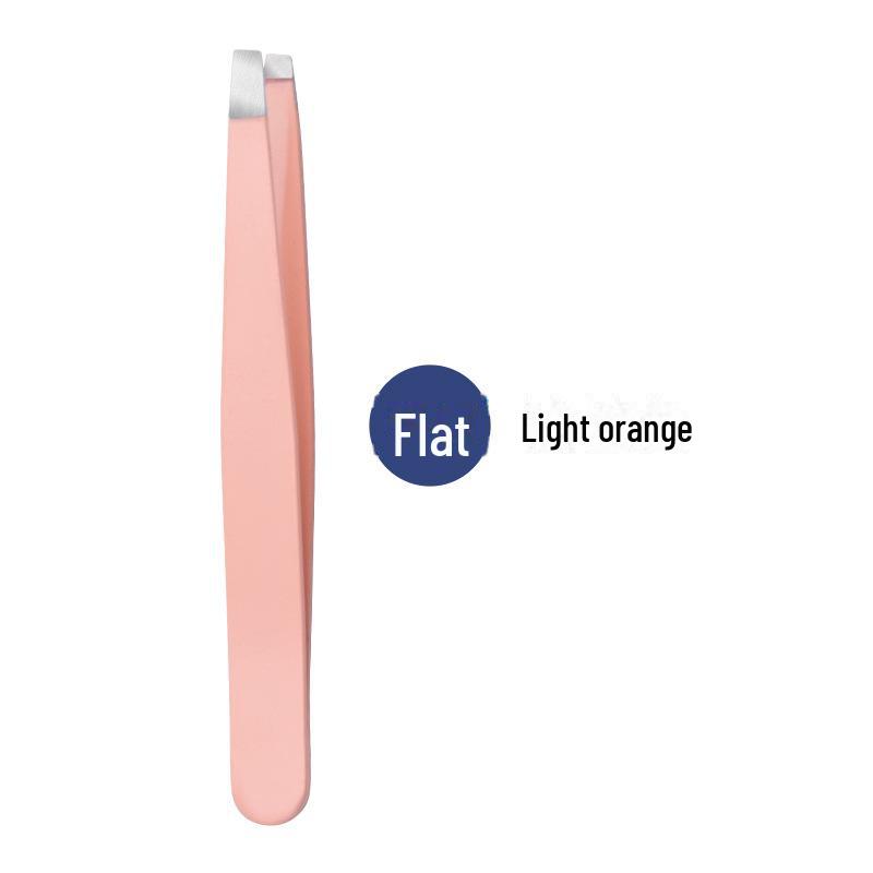 Пинцет для бровей из нержавеющей стали толщиной 1,2 мм со скошенной кромкой для точного удаления волос