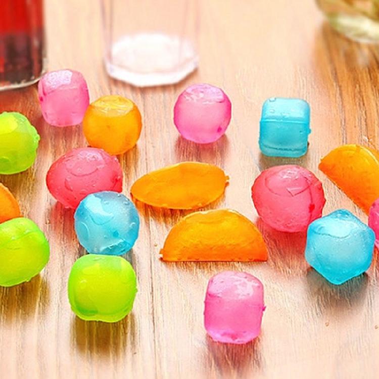 6 шт. Пластиковые охлаждающие кубики льда, не тающие, моющиеся, для вечеринок