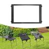 Iron Barbecue Table Top, Bridge Camping Equipment, Outdoor Picnic Furniture,