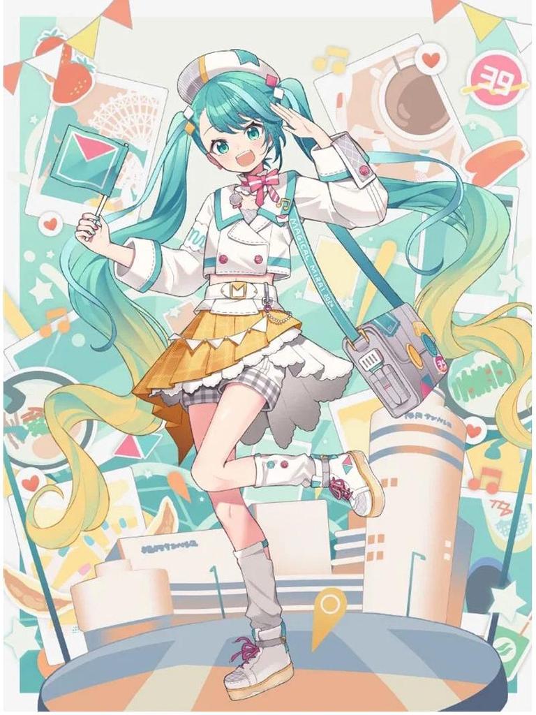 Hatsune Miku Magical Mirai Sweet Uniform Cosplay Costume for Women