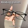 Blue Light Blocking Reading Glasses Men Women Ultralight TR90 Titanium Alloy Optical Frame Eyeglasses Square Eyewear