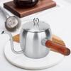 Бытовая Кофейная Кастрюля из Нержавеющей Стали Кофейник для Капельного Заваривания Чайник с Носиком 500 мл
