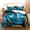 Buddha Duvet Cover Set Queen Size Single Double Bed 220x240cm Twin King Full Bedding Sets Quilt Case Linens 3D HD Pillowcase