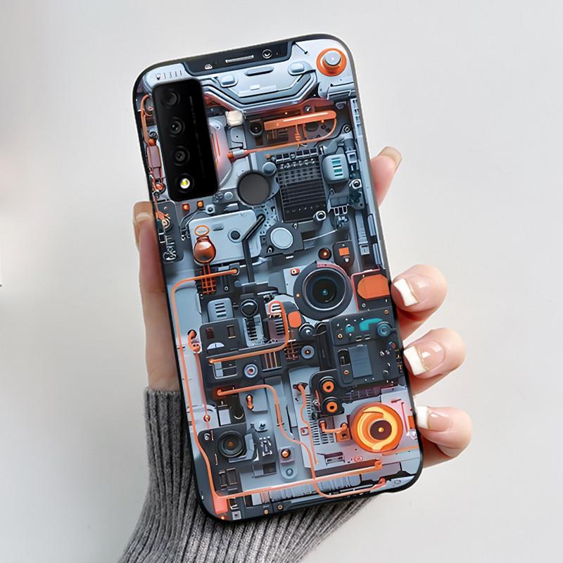 Для TCL 30 XE 30 V 5G 30 XL Чехол Роскошный Милый Крутой Черный Силиконовый Задний Чехол Для TCL 30XE 30V 30XL Чехлы Для Телефона TCL30XE Etui Funda