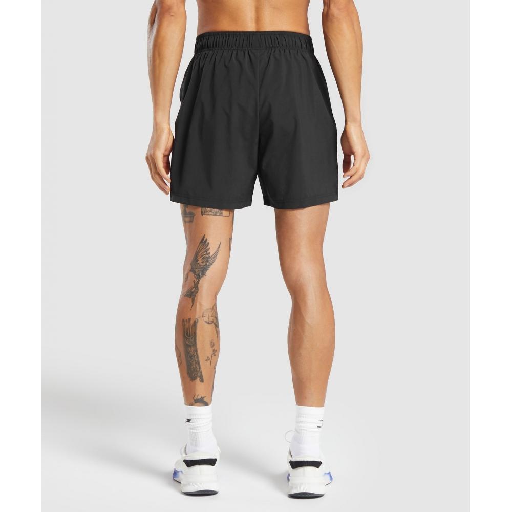 Gymshark Sport 7  Shorts Black A1b3l Bb2j