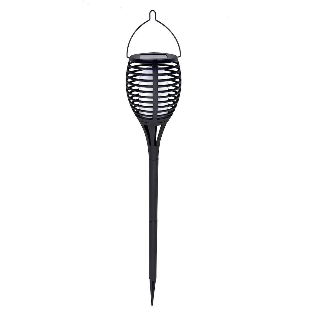 Solar lamp imitating a flame