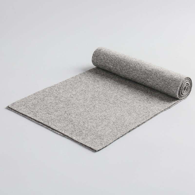 Теплый осенне-зимний вязаный однотонный шарф из чистой шерсти, утолщенный корейский вариант теплого шарфа в наличии