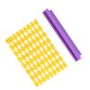 Raised Character Stamp Pieces Alphabet Stamps Slotted Holder Letter Stamps  Children Creative Play