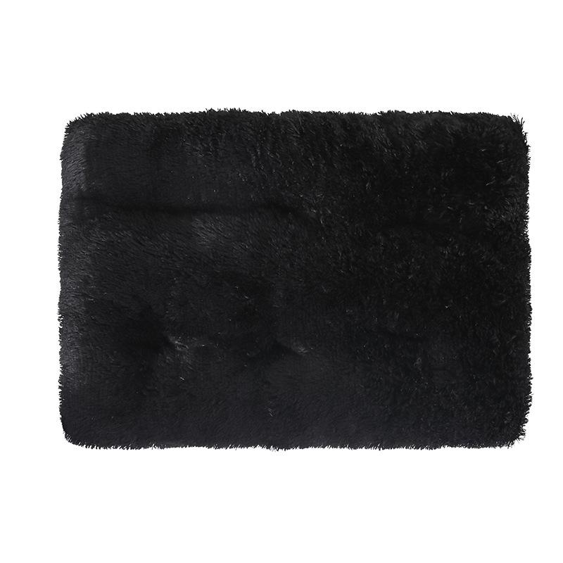 Пушистая двусторонняя лежанка для питомцев - Уютный коврик для собак и кошек для дома, клетки и путешествий, Нескользящая моющаяся подушка на все сезоны