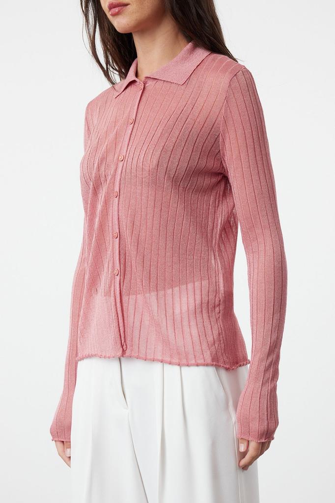 Женский модный стильный кардиган, черный пряжа премиум-класса, специальная пряжа, прозрачный трикотаж, кардиган