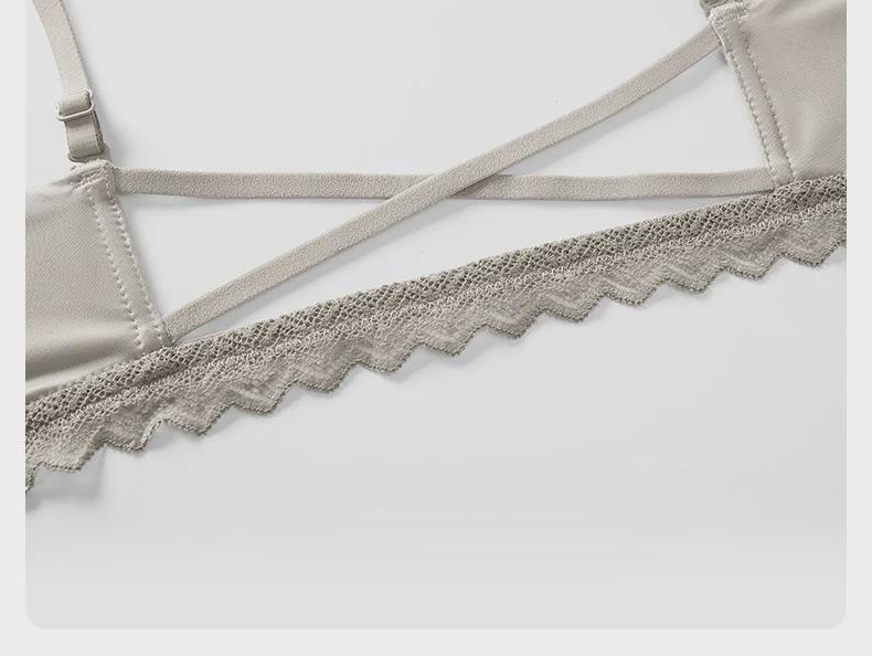 Женский бюстгальтер Push-Up с застежкой спереди: Маленькая грудь, сборка, подкладка, боковая поддержка, антипровисание, красивая спина, без косточек.