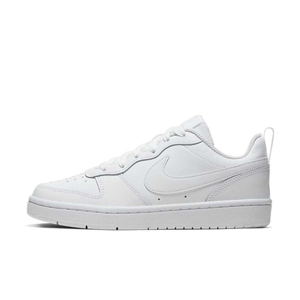 Nike Кроссовки Court Borough Dreamy Bowknot Низкие Скейтбордические Обувь для Девочек Розовый Белый BQ5448-100(Команда183-)