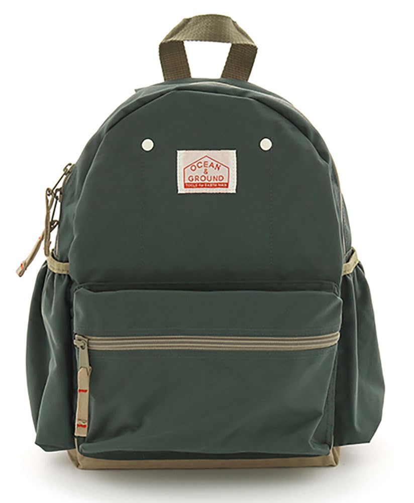 Рюкзак DAYPACK GOODAY Нейлоновый рюкзак для детей и мальчиков и 1215101 Темно-зеленый OCEAN&GROUND Малыши, Девочки, (M, (DG))