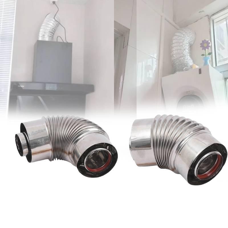 Сверхпрочный кухонный вытяжной воздуховод из нержавеющей стали для эффективной вентиляции воздушного потока