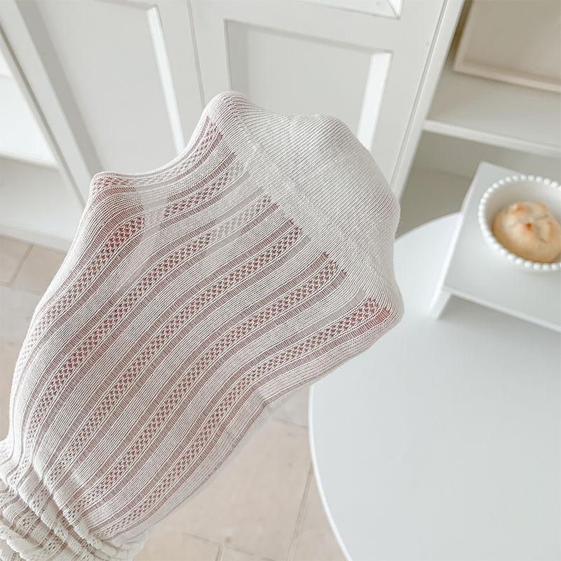 Женские носки в корейском стиле, летние, хлопковые, тонкие, дышащие, средней длины, однотонные, белые, серые, розовые, голубые, желтые, длинные носки, носки