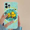 B-B Duck Anime Phone Case For IPhone 11 13 16 12 17 14 15 Pro Max Plus Soft Clear Back Cover Coque