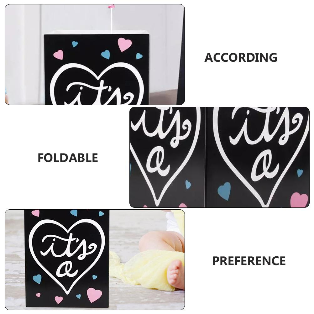 Открыть Коробку с воздушными шарами Прозрачные воздушные шары Детские сувениры на день рождения Декоративная бумажная девочка