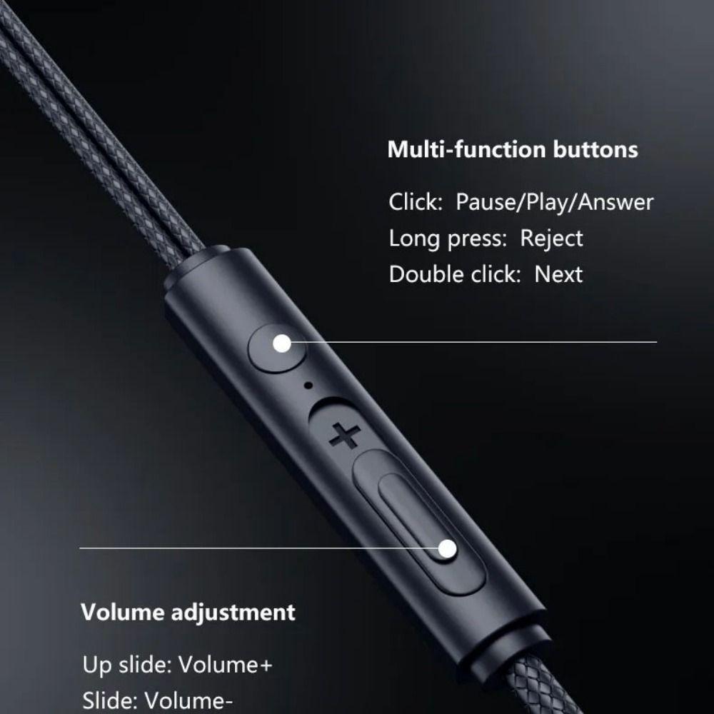 Проводные наушники с микрофоном 3,5 мм, Hi-Fi L-разъем, гарнитура с магнитной присоской, игровые проводные наушники, MP3