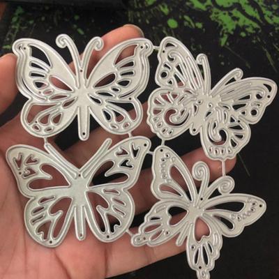 Бабочка Металлические Штампы DIY Карты Трафареты Фотоальбом Тиснение Бумага Изготовление Скрапбукинг Карты Формы Поделки Штампы