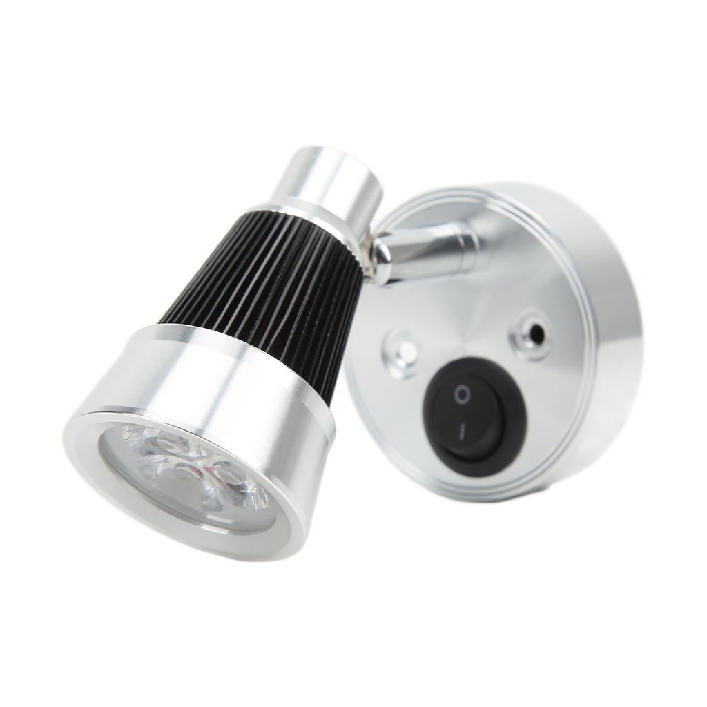 LED Swivel Reading Light 90 degrees Adjustable RV Spotlight Interior Lighting for Motorhome Trailer Camper Boat