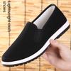 Genuine Old Beijing Men's Cloth Shoes, Breathable and Non-slip, Old Beijing Cloth Shoes for Men, Black Cloth Shoes