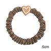 5cm 5pcs/bag New High Elasticity Rubber Band Fabric Hair Loop for Girls Hair Ornament