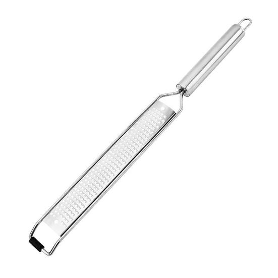 Lemon Zester Cheese Grater Stainless Steel Citrus Peeler with Non-Slip Handle Multi-Purpose Kitchen Tool for Citrus Parmesan Ginger