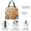 Candy Candy Anime Manga Insulated Lunch Bag for Kids School Cooler Thermal Food Box Tote Leakproof Lunch Boxes Container