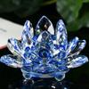 Сувениры Подарки Украшения Фэншуй для вечеринок Ювелирные изделия Настольные украшения Кристаллы Цветок лотоса