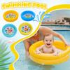 Round Inflatable Kiddie Pool, Kid Summer Swimming Pool Portable PVC Infant Toddlers Baby Paddling Pool Water Game Play For Backyard Outdoor