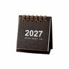 Standing Base 2027 Desk Calendar Mini Flip Calendar New Mini Calendar  Daily Planning